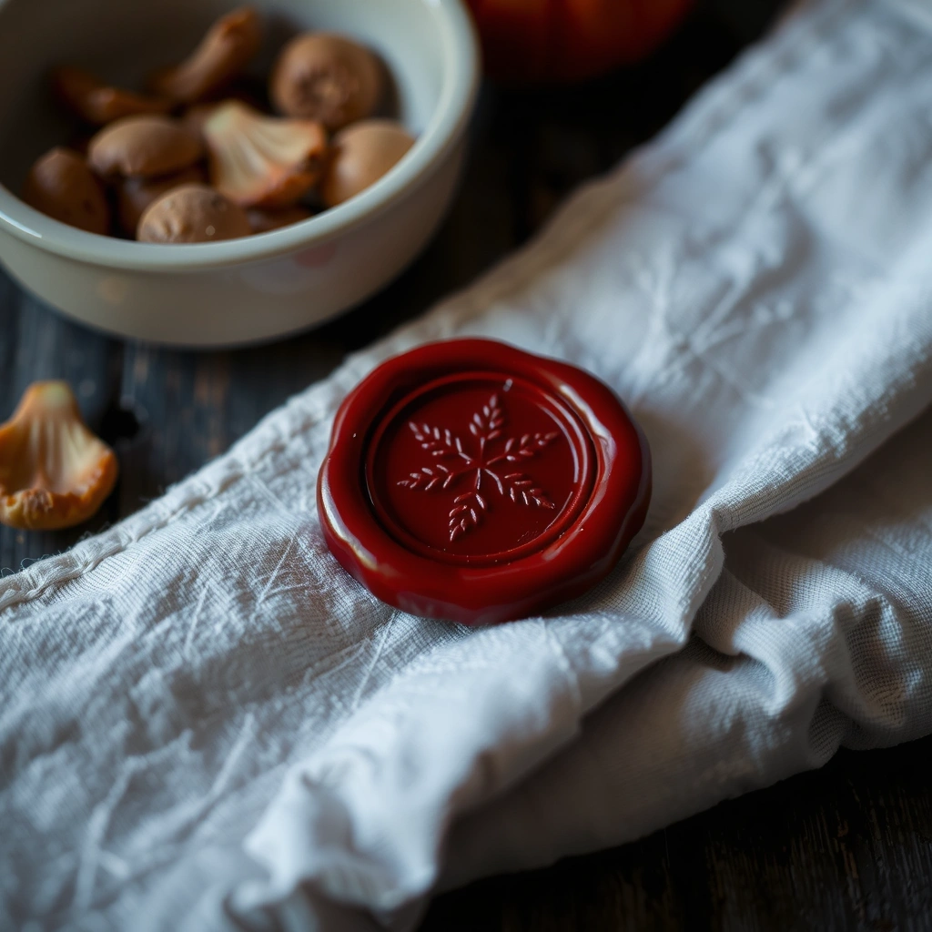 Kulinarski Pečat Motiv